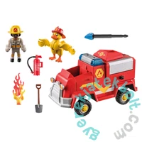 Playmobil - Duck on Call - Tűzoltó esetkocsi játékszett