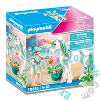 Playmobil - Fairies - Egyszarvú etető tündérrel játékszett