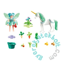 Playmobil - Fairies - Egyszarvú etető tündérrel játékszett