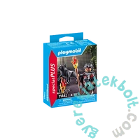 Playmobil - Special Plus - Harcos farkassal játékszett (71482)