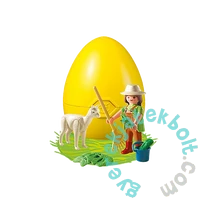 Playmobil 4944 Állatgondozó alpakával, húsvéti tojásban játékszett