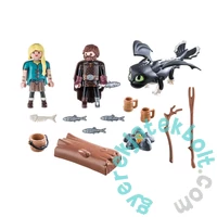 Playmobil - Így neveld a sárkányodat - Hablaty és Astrid bébisárkánnyal játékszett