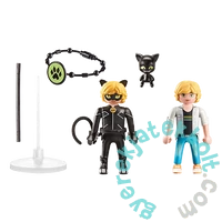 Playmobil 71337 Miraculos Adrien és a Fekete macska játékszett
