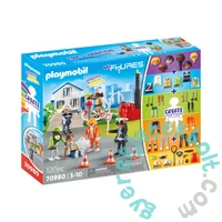 Playmobil - My Figures - Mentőakció játékszett