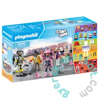 Playmobil - My Figures - Stuntshow - Kaszkadőrök figuraszett