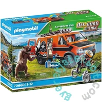 Playmobil - Off-road Action - Felfedező furgon játékszett