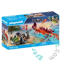 Playmobil - Pirates - Harc az óriás rákkal játékszett