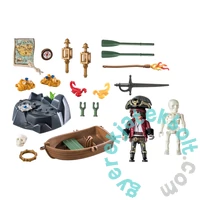 Playmobil - Pirates - Starter Pack - Kalóz csónakkal kezdő játékszett