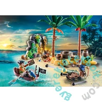 Playmobil - Pirates - Kalózsziget csontvázzal játékszett