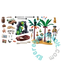 Playmobil - Pirates - Kalózsziget csontvázzal játékszett