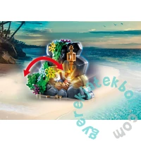 Playmobil - Pirates - Kalózsziget csontvázzal játékszett