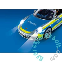 Playmobil - Porsche 911 Carrera 4S Rendőrség játékszett