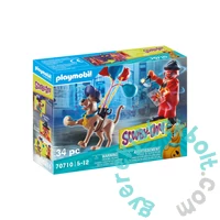 Playmobil- Scooby-Doo! - Ghost Clown kaland játékszett