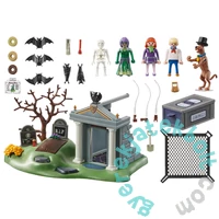 Playmobil - Scooby-Doo! - Kaland a temetőben játékszett