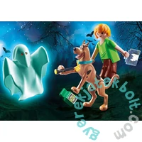 Playmobil - Scooby-Doo - Scooby és Bozont szellemmel játékszett