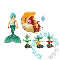 Playmobil - Magic - Sellő tengeri csiga gondolával játékszett