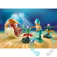 Playmobil - Magic - Sellő tengeri csiga gondolával játékszett