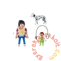 Playmobil - Special Plus - Anyuka kisbabával és kutyával játékszett