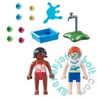 Playmobil - Special Plus - Vízibomba csata játékszett