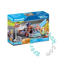 Playmobil - Sports and Action - Gokart versenyző Ajándékszett játékszett