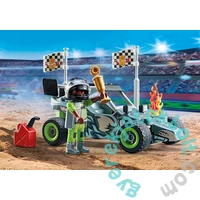 Playmobil - Stuntshow - Kaszkadőr versenyző játékszett
