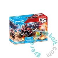 Playmobil - Stuntshow - Tűzoltó gokart játékszett