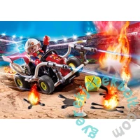 Playmobil - Stuntshow - Tűzoltó gokart játékszett