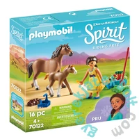 Playmobil - Szilaj, a szabadon száguldó - Prudi lovacskákkal játékszett