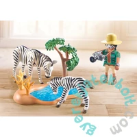 Playmobil - Wiltopia - Állatfotózás játékszett