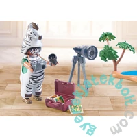 Playmobil - Wiltopia - Állatfotózás játékszett