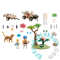 Playmobil - Wiltopia - Állatmentő quad játékszett