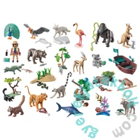 Playmobil - Wiltopia - DIY Adventi naptár - Állati utazás a világ körül játékszett