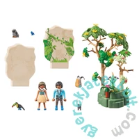 Playmobil - Wiltopia - Esőerdő éjjeli fény játékszett