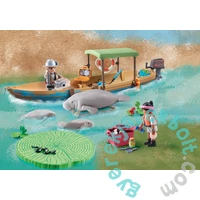 Playmobil - Wiltopia - Hajókirándulás a lamantinokhoz játékszett