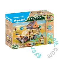 Playmobil - Wiltopia - Terepjáróval az oroszlánok között játékszett