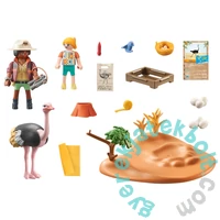 Playmobil - Wiltopia - Vendégségben a struccnál játékszett