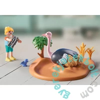Playmobil - Wiltopia - Vendégségben a struccnál játékszett