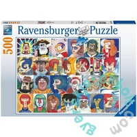 Ravensburger 500 db-os puzzle - Arcok (16830)