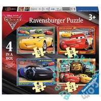 Ravensburger 4 az 1-ben puzzle (12,16,20,24 db-os) - Verdák 3 (06894)