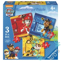 Ravensburger 3 az 1-ben puzzle (25, 36, 49 db-os) - Mancs őrjárat (07057)