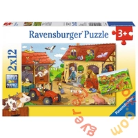 Ravensburger 2 x 12 db-os puzzle - A farmon (07560)