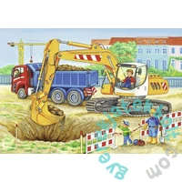 Ravensburger 2 x 12 db-os puzzle - Építkezés, farm (07616)