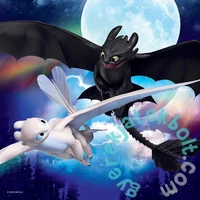 Ravensburger 3 x 49 db-os puzzle - Így neveld a sárkányodat 3 (08064)