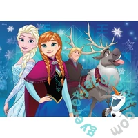 Ravensburger 2 x 24 db-os puzzle - Jégvarázs - Északi fény (09074)