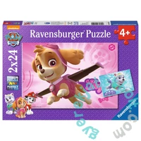 Ravensburger 2 x 24 db-os puzzle - Mancs őrjárat - Skye és Everest (09152)