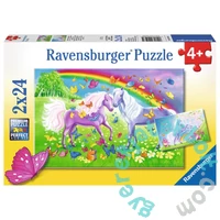 Ravensburger 2 x 24 db-os puzzle - Lovak és pillangók (09193)