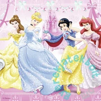 Ravensburger 3 x 49 db-os puzzle - Disney Princess - Hercegnők álma (09277)