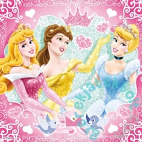 Ravensburger 3 x 49 db-os puzzle - Disney Princess - Hercegnők álma (09277)