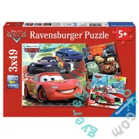 Ravensburger 3 x 49 db-os puzzle - Verdák 2 - Világkörüli verseny (09281)