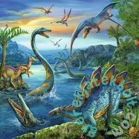 Ravensburger 3 x 49 db-os puzzle - Dinoszauruszok (09317)